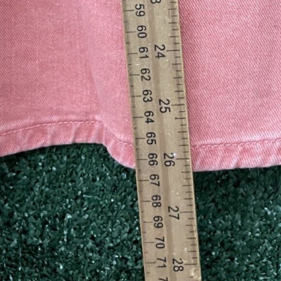 Beautiful Nomad Dress Denim Pink Stretch Straps Zipper Size 2XL Knee - Picture 8 of 14